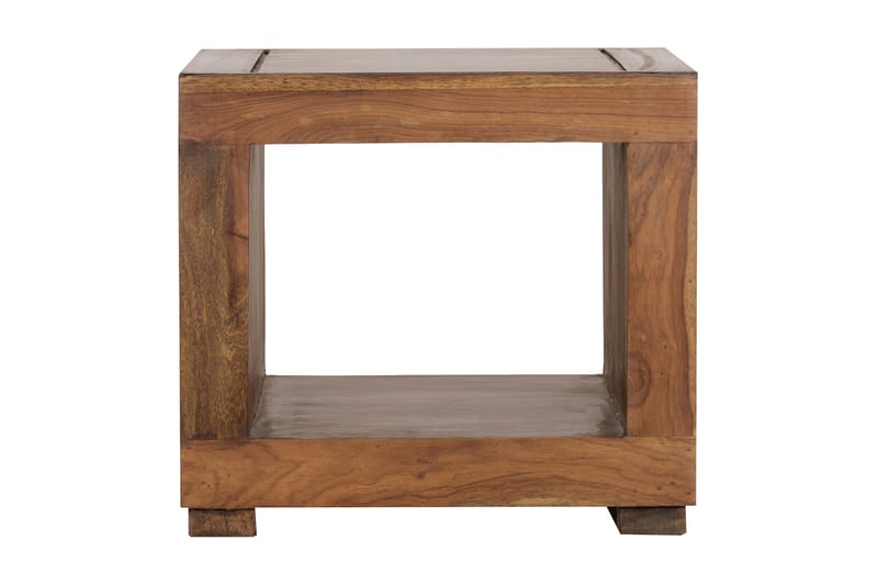 Soffbord Cumens 50 cm med Förvaring Hylla - Massivt Trä - Möbler - Bord & matgrupp - Soffbord