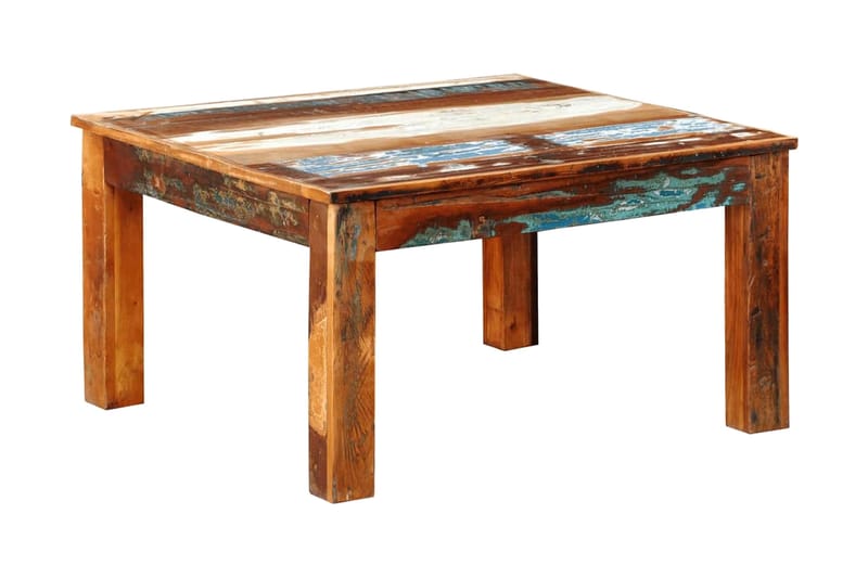 Soffbord fyrkantigt återvunnet trä - Brun - Möbler - Bord & matgrupp - Soffbord