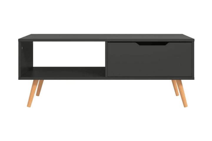 Soffbord grå 100x49,5x43 cm spånskiva - Grå - Möbler - Bord & matgrupp - Soffbord