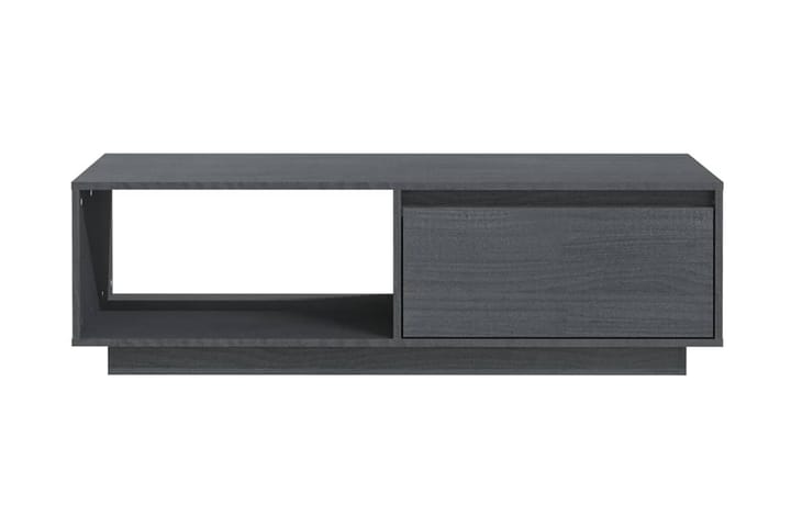 Soffbord grå 110x50x33,5 cm massiv furu - Grå - Möbler - Bord & matgrupp - Soffbord