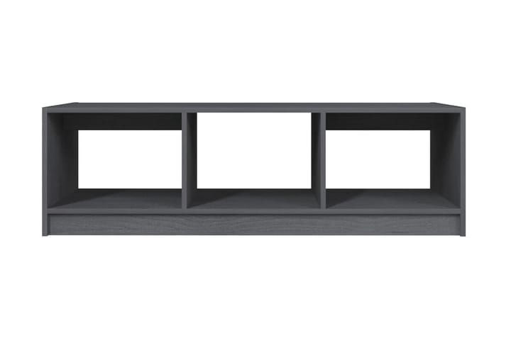 Soffbord grå 110x50x34 cm massiv furu - Grå - Möbler - Bord & matgrupp - Soffbord