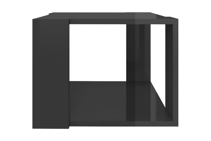 Soffbord grå högglans 40x40x30 cm spånskiva - Grå - Möbler - Bord & matgrupp - Soffbord