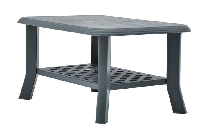 Soffbord grön 90x60x46 cm plast - Grön - Möbler - Bord & matgrupp - Soffbord