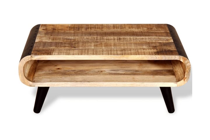 Soffbord grovt mangoträ 90x55x39 cm - Flerfärgad - Möbler - Bord & matgrupp - Soffbord