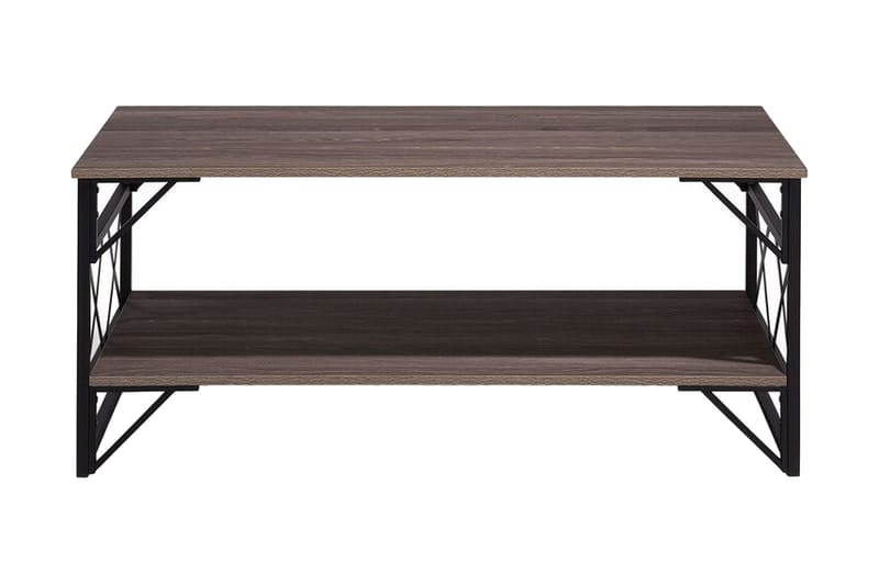 Soffbord Handing 120 cm med Förvaring Hylla - Brungrå - Möbler - Bord & matgrupp - Matbord & köksbord
