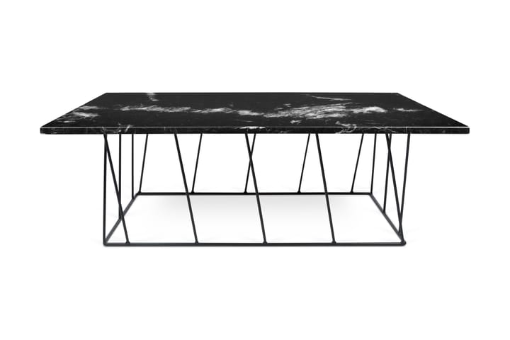 Soffbord Helix 120 cm Marmor - Svart/Stål - Möbler - Bord & matgrupp - Soffbord