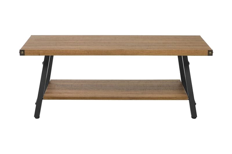 Soffbord Hollinswood 100 cm med Förvaring Hylla - Trä/Natur - Möbler - Bord & matgrupp - Soffbord