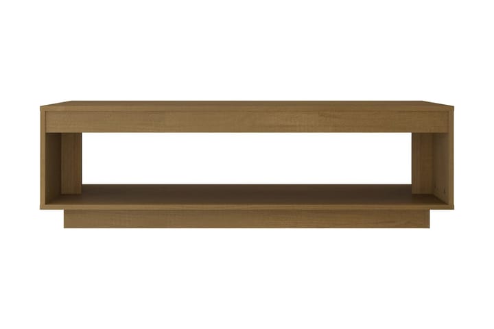 Soffbord honungbrun 110x50x33,5 cm massiv furu - Brun - Möbler - Bord & matgrupp - Soffbord