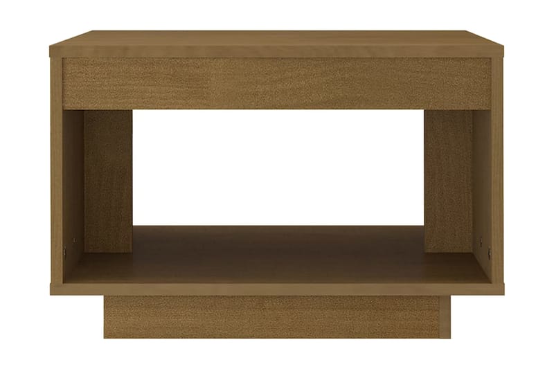 Soffbord honungbrun 50x50x33,5 cm massiv furu - Brun - Möbler - Bord & matgrupp - Soffbord