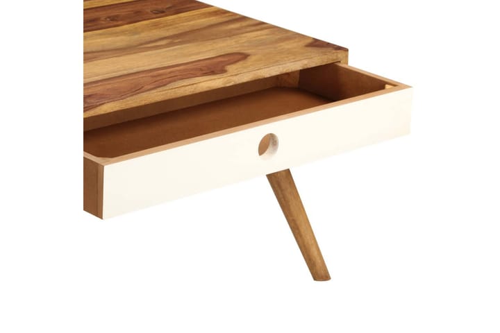 Soffbord i massivt sheshamträ 110x50x35 cm - Brun - Möbler - Bord & matgrupp - Soffbord