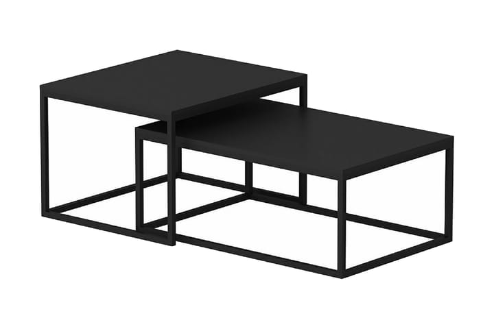 Soffbord Leka 60 cm Svart - Homemania - Möbler - Bord & matgrupp - Soffbord