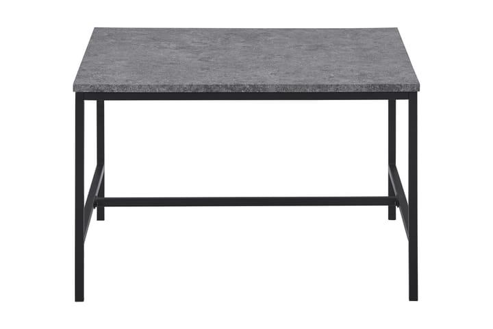 Soffbord Lokey 70 cm - Grå/Svart - Möbler - Bord & matgrupp - Soffbord