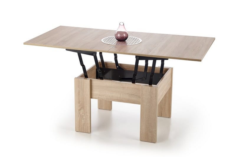 Soffbord Makeidan 80 cm Höj- och Sänkbart - Ekfärg - Möbler - Bord & matgrupp - Soffbord