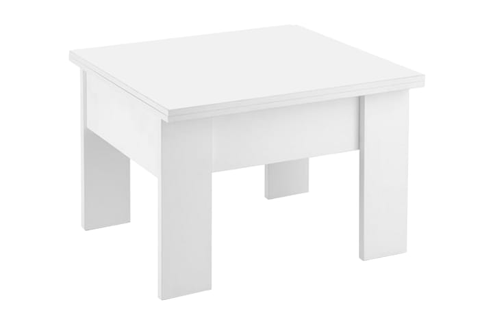 Soffbord Makeidan 80 cm Höj- och Sänkbart - Vit - Möbler - Bord & matgrupp - Soffbord