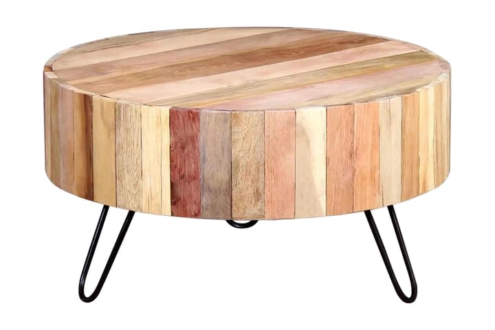 Soffbord massivt återvunnet trä - Beige - Möbler - Bord & matgrupp - Soffbord