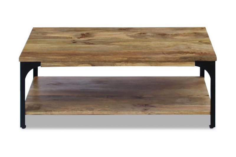 Soffbord massivt mangoträ 100x60x38 cm - Brun - Möbler - Bord - Soffbord