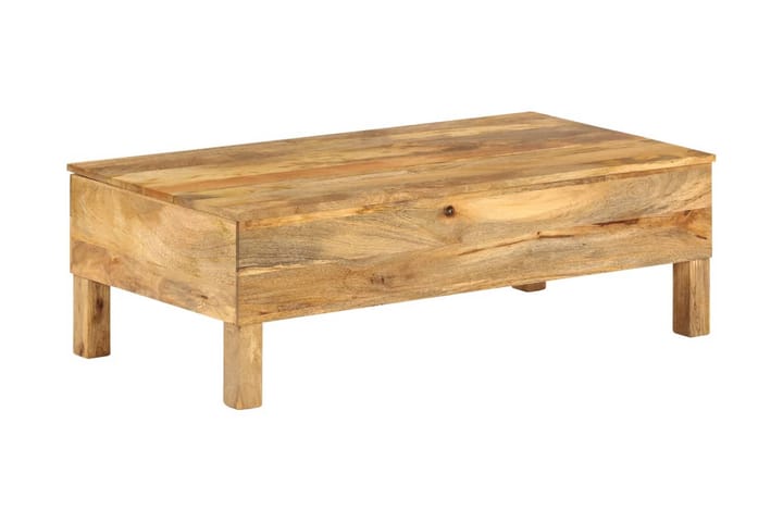 Soffbord massivt mangoträ 110x55x35 cm - Brun - Möbler - Bord & matgrupp - Soffbord