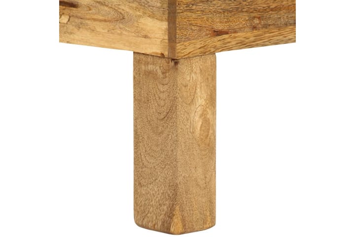 Soffbord massivt mangoträ 110x55x35 cm - Brun - Möbler - Bord & matgrupp - Soffbord