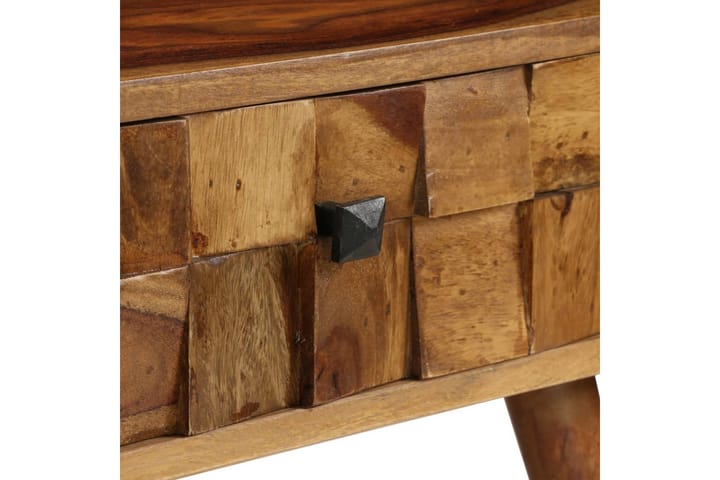 Soffbord massivt sheshamträ med honungsfinish 110x50x37 cm - Brun - Möbler - Bord & matgrupp - Soffbord
