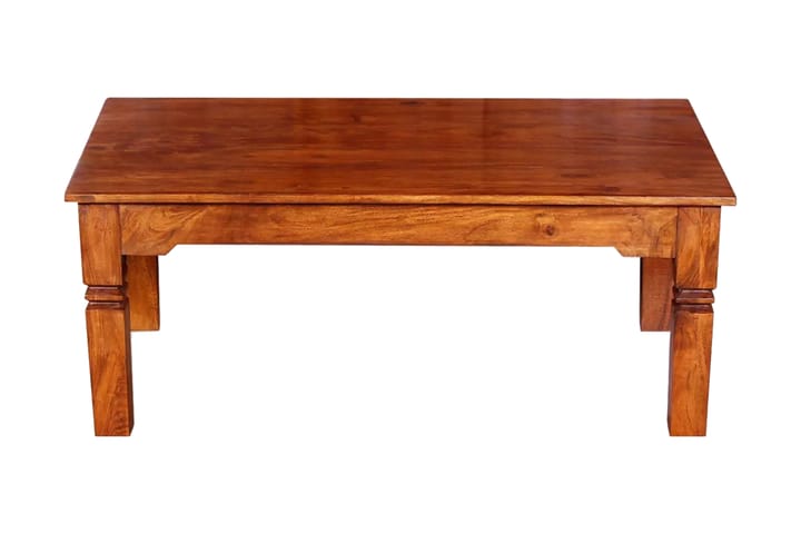 Soffbord massivt trä 110x60x45 cm - Brun - Möbler - Bord & matgrupp - Soffbord