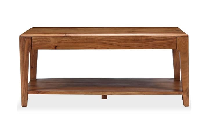 Soffbord massivt trä 88x50x38 cm - Brun - Möbler - Bord & matgrupp - Soffbord