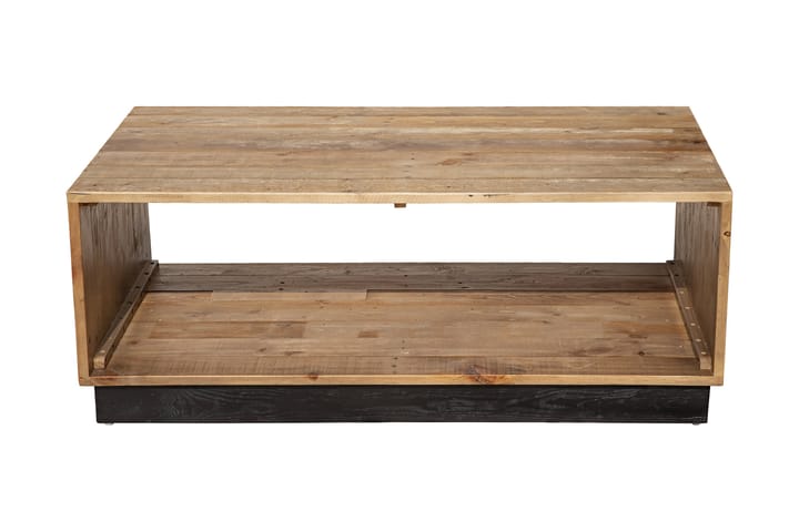 Soffbord Merrito 110 cm med Förvaring Hylla - Trä/Natur - Möbler - Bord & matgrupp - Soffbord