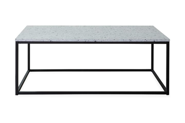 Soffbord Minto 120 cm - Terrazzo/Grå/Svart - Möbler - Bord & matgrupp - Avlastningsbord & sidobord - Satsbord