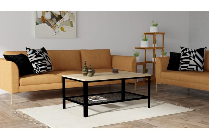 Soffbord Muku 100x43x100 cm - Blå - Möbler - Bord & matgrupp - Soffbord