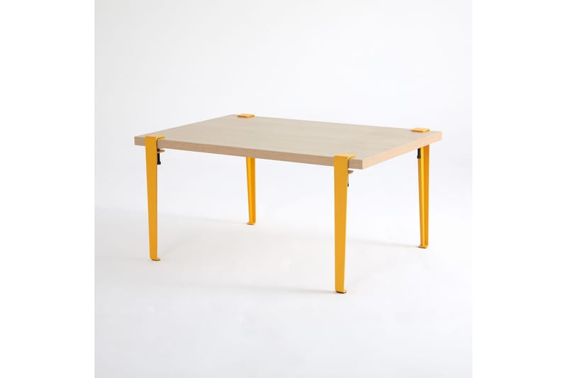 Soffbord Neda 90x60 cm Brun/Gul - Hanah Home - Möbler - Bord & matgrupp - Soffbord