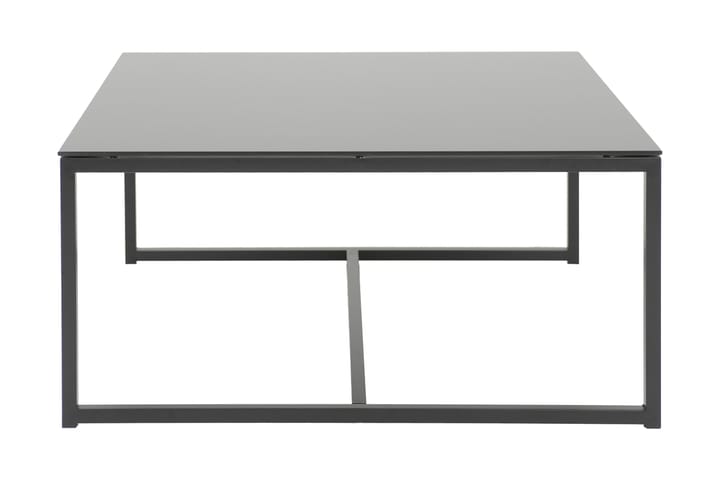 Soffbord Pearce 100 cm - Glas/Svart - Möbler - Bord & matgrupp - Soffbord