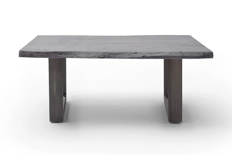 Soffbord Pomaire 110 cm Ben U-form - Grå/Mörkgrå - Möbler - Bord & matgrupp - Soffbord