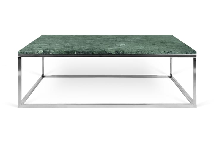 Soffbord Prairie 120 cm Marmor - Grön/Krom - Möbler - Bord & matgrupp - Soffbord