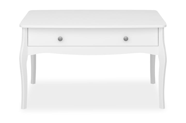Soffbord Sereno 97 cm med Förvaring Låda - Vit - Möbler - Bord & matgrupp - Avlastningsbord & sidobord - Sängbord & nattduksbord
