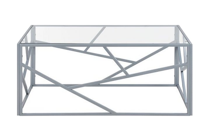 Soffbord Siearman 100 cm - Silver - Möbler - Bord & matgrupp - Soffbord