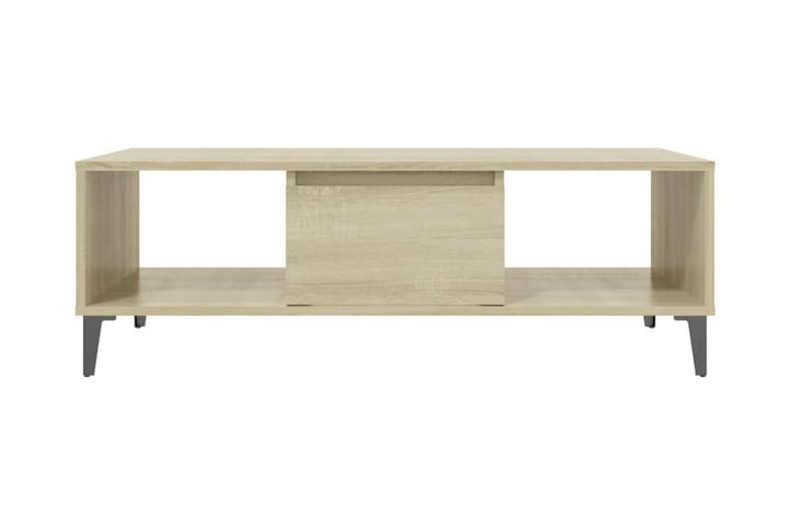 Soffbord sonoma-ek 103,5x60x35 cm spånskiva - Brun - Möbler - Bord & matgrupp - Soffbord