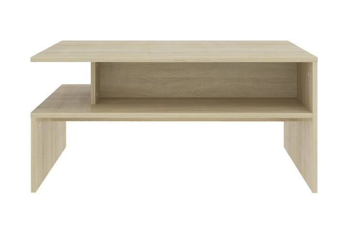 Soffbord sonoma-ek 90x60x42,5 cm spånskiva - Brun - Möbler - Bord & matgrupp - Soffbord