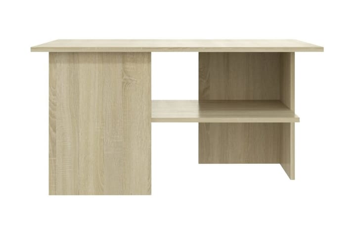 Soffbord sonoma-ek 90x60x46,5 cm spånskiva - Brun - Möbler - Bord & matgrupp - Soffbord