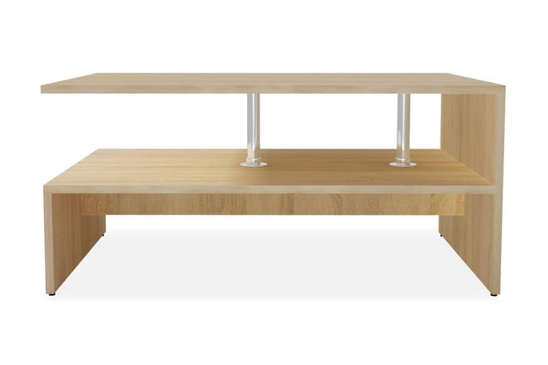 Soffbord spånskiva 90x59x42 cm ekfärg - Brun - Möbler - Bord & matgrupp - Soffbord
