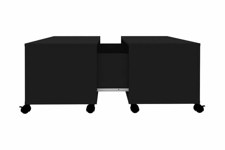 Soffbord svart 75x75x38 cm spånskiva - Svart - Möbler - Bord & matgrupp - Soffbord