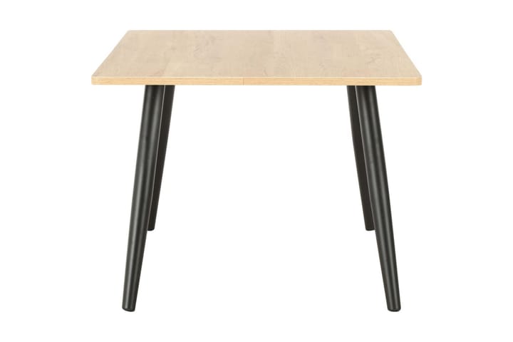 Soffbord svart och ek 120x60x46 cm - Svart - Möbler - Bord & matgrupp - Soffbord