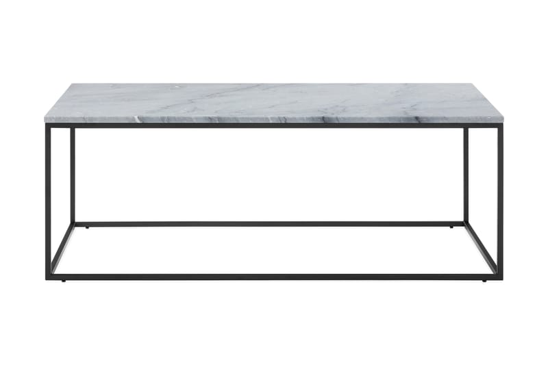 Soffbord Titania 120 cm Marmor - Grå/Svart - Möbler - Bord & matgrupp - Soffbord