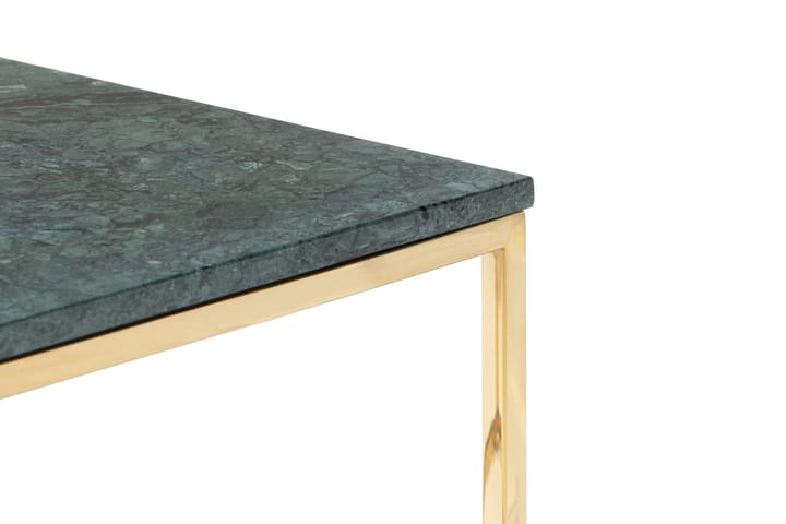 Soffbord Titania 70 cm Marmor - Grön/Mässing - Möbler - Bord & matgrupp - Soffbord
