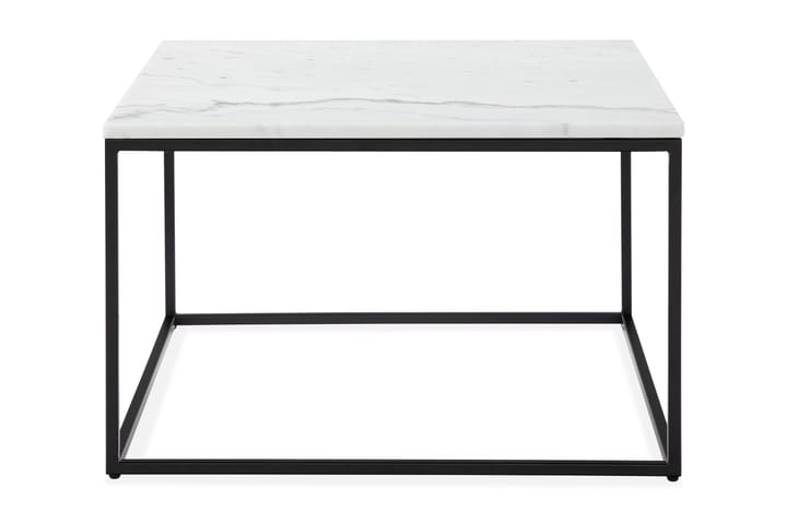 Soffbord Titania 70 cm Marmor - Vit/Svart - Möbler - Bord & matgrupp - Soffbord