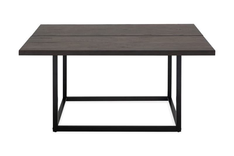 Soffbord Tjonek 95 cm - Mörkbrun/Mattsvart - Möbler - Bord & matgrupp - Soffbord