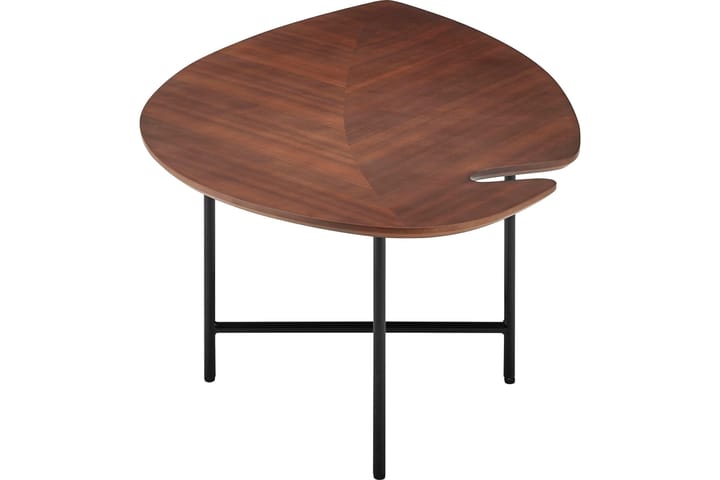 Soffbord Tokelsmala 120 cm - Mörkbrun/Svart - Möbler - Bord & matgrupp - Soffbord