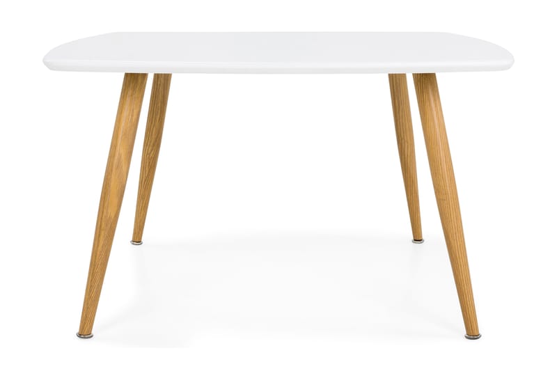 Soffbord Trym 80 cm - Vit/Ekfärg - Möbler - Bord & matgrupp - Soffbord