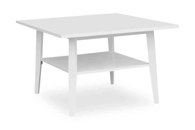 Soffbord Varby 80 cm - Vit - Möbler - Fåtölj & stolar - Pall & puff - Fotpallar