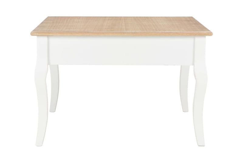Soffbord vit 80x80x50 cm trä - Vit - Möbler - Bord & matgrupp - Soffbord