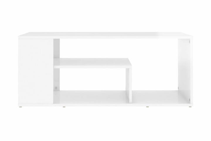 Soffbord vit högglans 100x50x40 cm spånskiva - Vit - Möbler - Bord & matgrupp - Soffbord