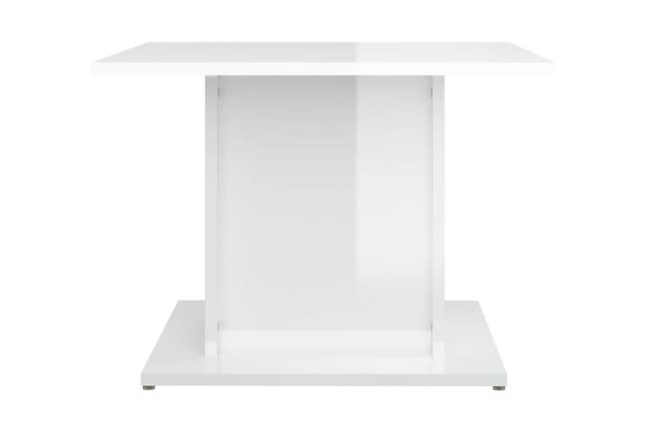 Soffbord vit högglans 55,5x55,5x40 cm spånskiva - Vit - Möbler - Bord & matgrupp - Soffbord